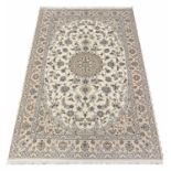 VERY FINE PART SILK NAIN HABIBIAN RUG, 205cm x 133cm.