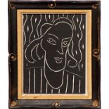 HENRI MATISSE 'Teeny', 1959, linocut, signed the plate, 28cm x 22cm, framed and glazed.