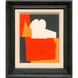 SERGE POLIAKOFF Untitled,1952, pochoir in colours, ref.