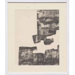 EDUARDO CHILLIDA Untitled, 1968, a pair of lithographs after woodcuts, printed by Maeght,