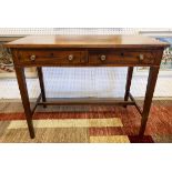 WRITING TABLE, Regency mahogany, circa 1815,