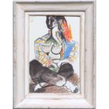 PABLO PICASSO 'Femme', lithograph, Suite: Californie, 40cm x 25cm, framed and glazed.