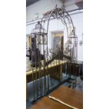 ARCHITECTURAL GARDEN GATE, 175.5cm W x 250cm H.