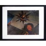 JIMI HENDRIX at his home in Brook Street London, photograph, 1 of 10, 35cm x 40cm,