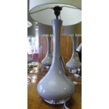 PORTA ROMANA GRACE LAMP, with shade, 93cm H approx.