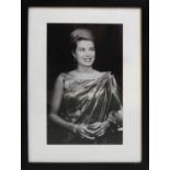 PHILLIP TOWNSHEND 'Princess Grace of Monaco', 1963, photograph, 40cm x 25cm, framed and glazed.
