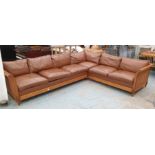 ARTISTIC UPHOLSTERY GIOVANNI CORNER SOFA, 330cm x 258cm x 90cm approx.