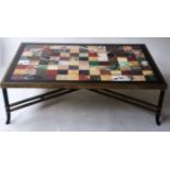 LOW TABLE, rectangular in the Regency manner,