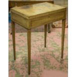 GENTLEMAN'S DRESSING TABLE,