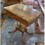 GAMES TABLE, Regency rosewood,