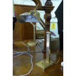 VAUGHAN OXFORD DESK LAMP, 68cm at highest.