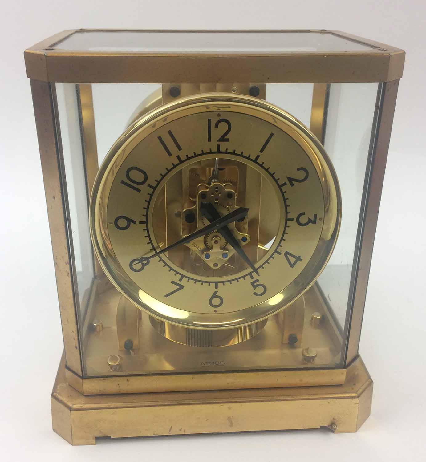 JAEGER-LECOULTRE ATMOS CLOCK, serial no. 8237, 1940's, 24cm H x 21cm W ...