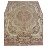 FINE PAUL SMITH INSPIRED AUBUSSON CARPET, 310cm x 236cm.