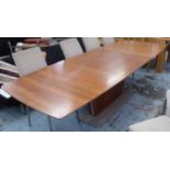 BO CONCEPT MILANO DINING TABLE, extendable 263cm x 100cm x 74cm.