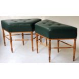 STOOLS, a pair,