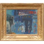 RAOUL DUFY 'Theatre', lithograph edition 1000, Mourlot 30cm x 40cm, framed and glazed.