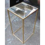 SIDE TABLES, a pair, 1960's French style, 66cm x 35.5cm x 35.5cm approx. (2)