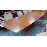 BO CONCEPT MILANO DINING TABLE, extendable 263cm x 100cm x 74cm. (with faults)