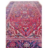 ANTIQUE HERIZ SERAPI DESIGN CARPET, 360cm x 250cm.