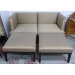 ARCH SHAPED MODULAR SOFA, contemporary design, 162cm W approx.