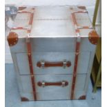 CHEST OF DRAWERS, aviator style design.