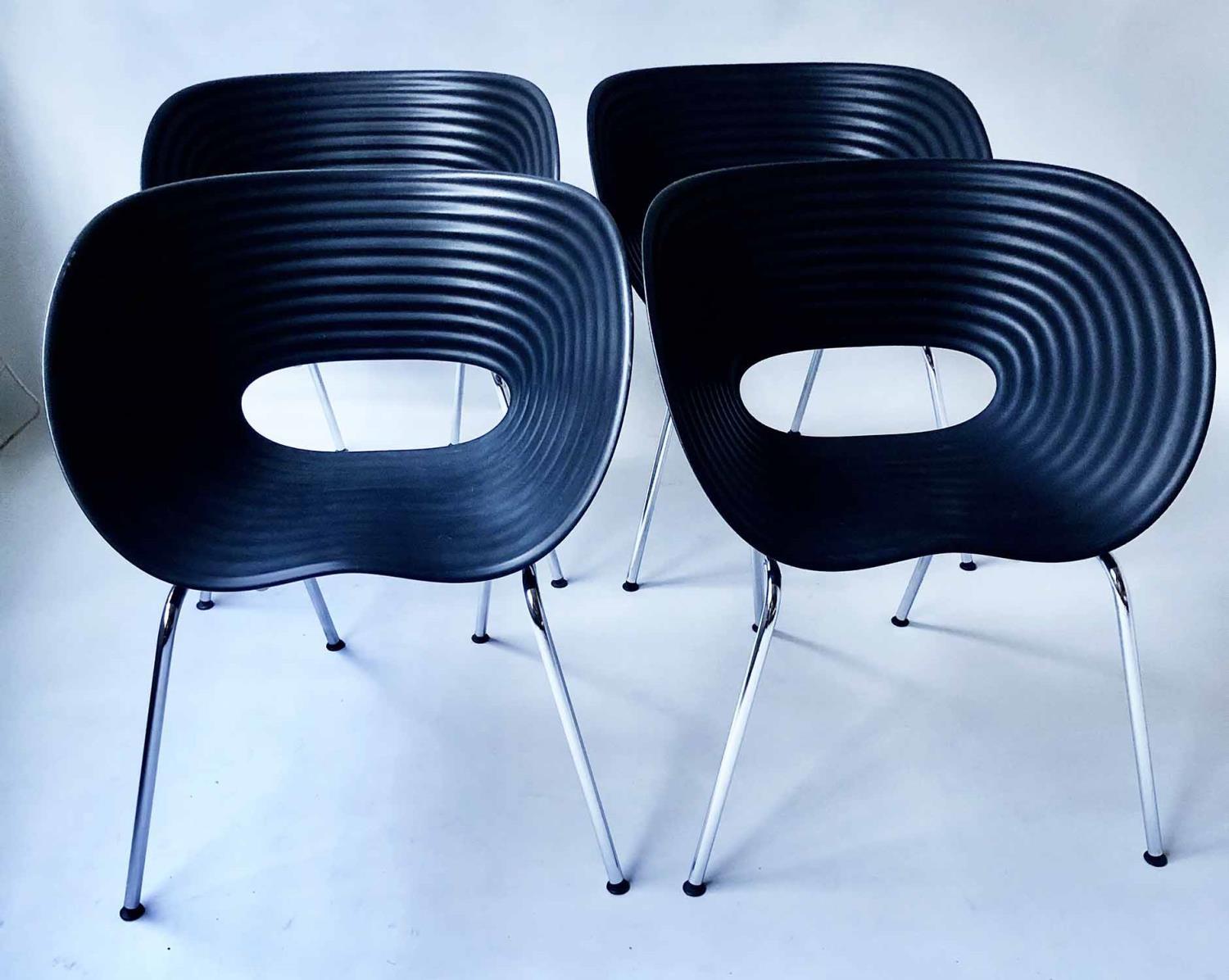 VITRA TOM VAC CHAIRS, a set of four, by Ron Arad, 75cm W. (4)