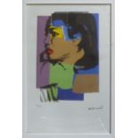 ANDY WARHOL 'Ladies and Gents', lithograph, from Leo Castelli gallery, stamped on reverse, edited by