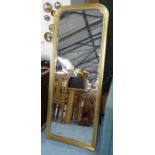 DRESSING MIRROR, Continental style, gilt frame.