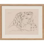 HENRI MATISSE, Collotype L6, edition 30, themes and variations, printed by Fabiani 1943, 25cm x