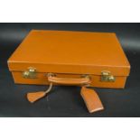 MACMILLAN GENTLEMAN'S ATTACHE CASE, by Swaine Adeney Brigg, in London tan leather