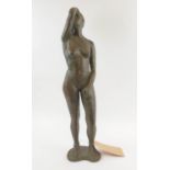 20TH CENTURY SCHOOL 'Nude Study', ceramic, 60cm H.