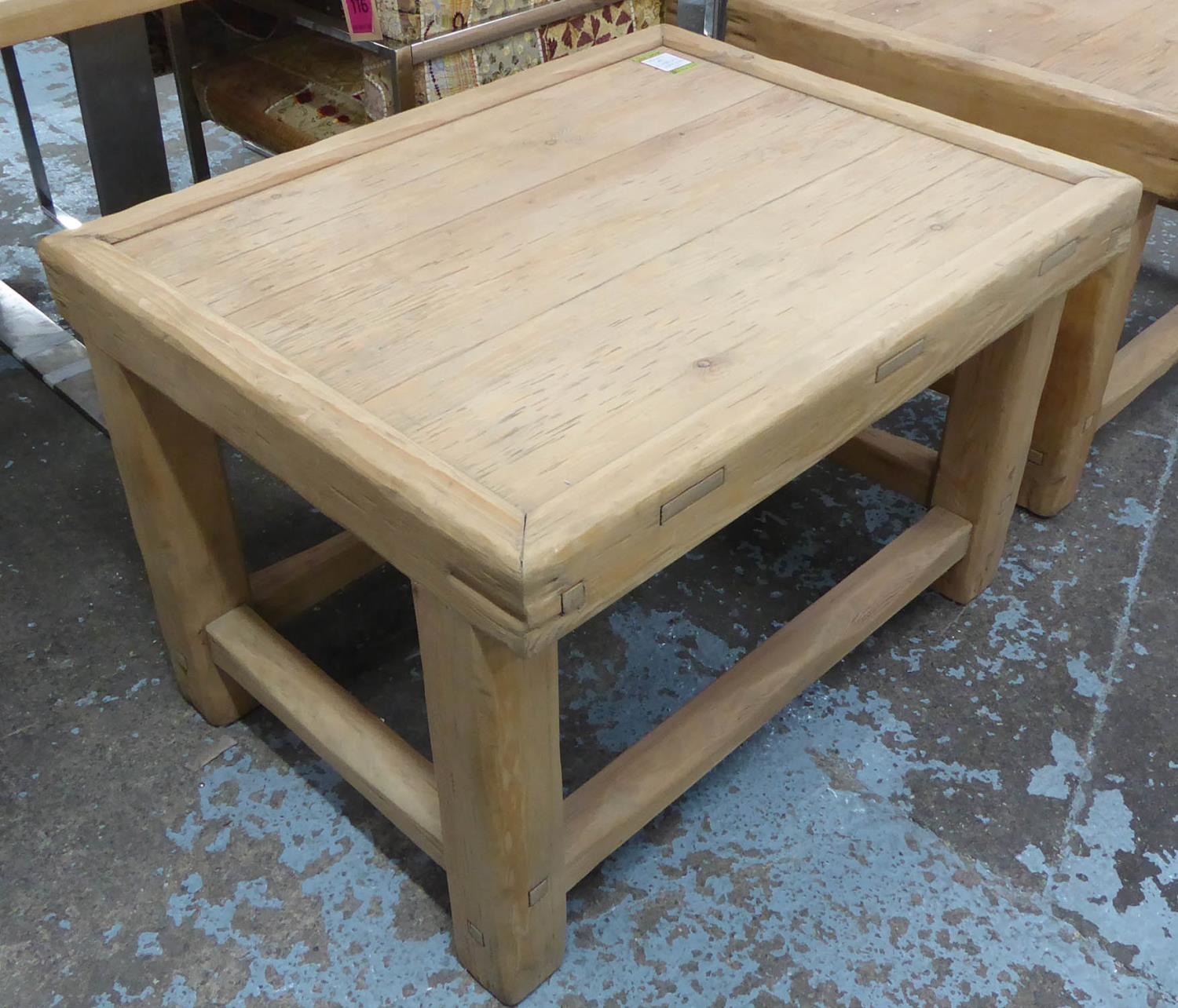 RALPH LAUREN SIDE TABLES, a pair, 90cm x 70cm x 61cm. (2) - Image 2 of 3