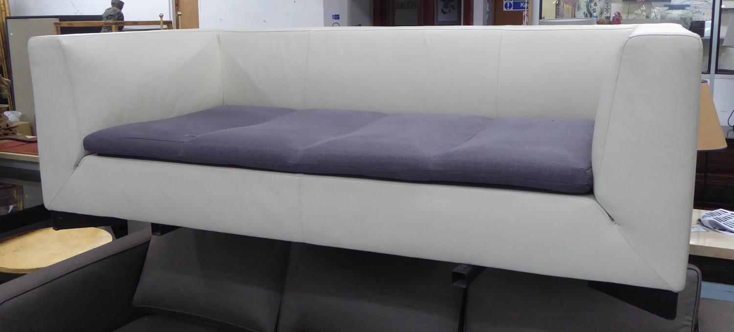 LIGNE ROSET SOFA, 193cm W approx. (with faults).