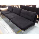 FRITZ HANSEN LISSONI SOFA, by Piero Lissoni, 270cm W. (slight faults)