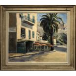 EILEEN SEYD (1908-1976) 'Ville Franche Surmer', oil on canvas, 50cm x 60cm, signed and framed.