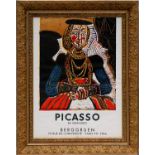 PABLO PICASSO, Picasso 85 gravures, original lithographic poster, 1966, edition 2000, 72cm x 51cm,