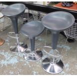 MAGIS BOMBO BAR STOOLS, a set of four, by Stefano Giovannoni, 85cm at highest. (4)