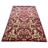 THE RUG COMPANY BISHOPS CAPE RED CARPET BY DIANE VON FURSTENBURG, 235cm x 153cm.