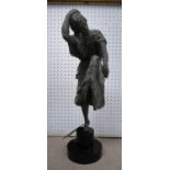 20TH CENTURY SCHOOL, 'Standing Woman', ceramic, 57cm H.