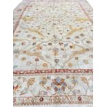 FINE OUSHAK CARPET, 450cm x 305cm, all over garous design.