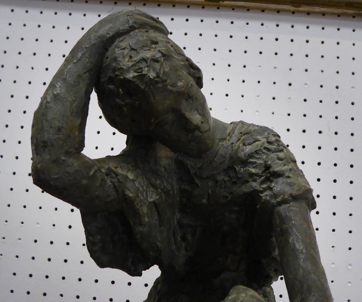 20TH CENTURY SCHOOL, 'Standing Woman', ceramic, 57cm H. - Image 2 of 3