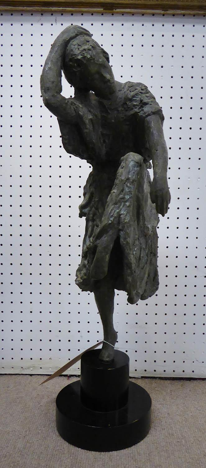 20TH CENTURY SCHOOL, 'Standing Woman', ceramic, 57cm H.