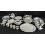 DINNER SERVICE, with tea and coffee service, Royal Worcester, fine bone china, 'Howard Pattern',