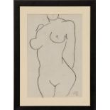 HENRI MATISSE 'Nude', a pair of heliogravures, suite The last works printed by Draeger Freres,
