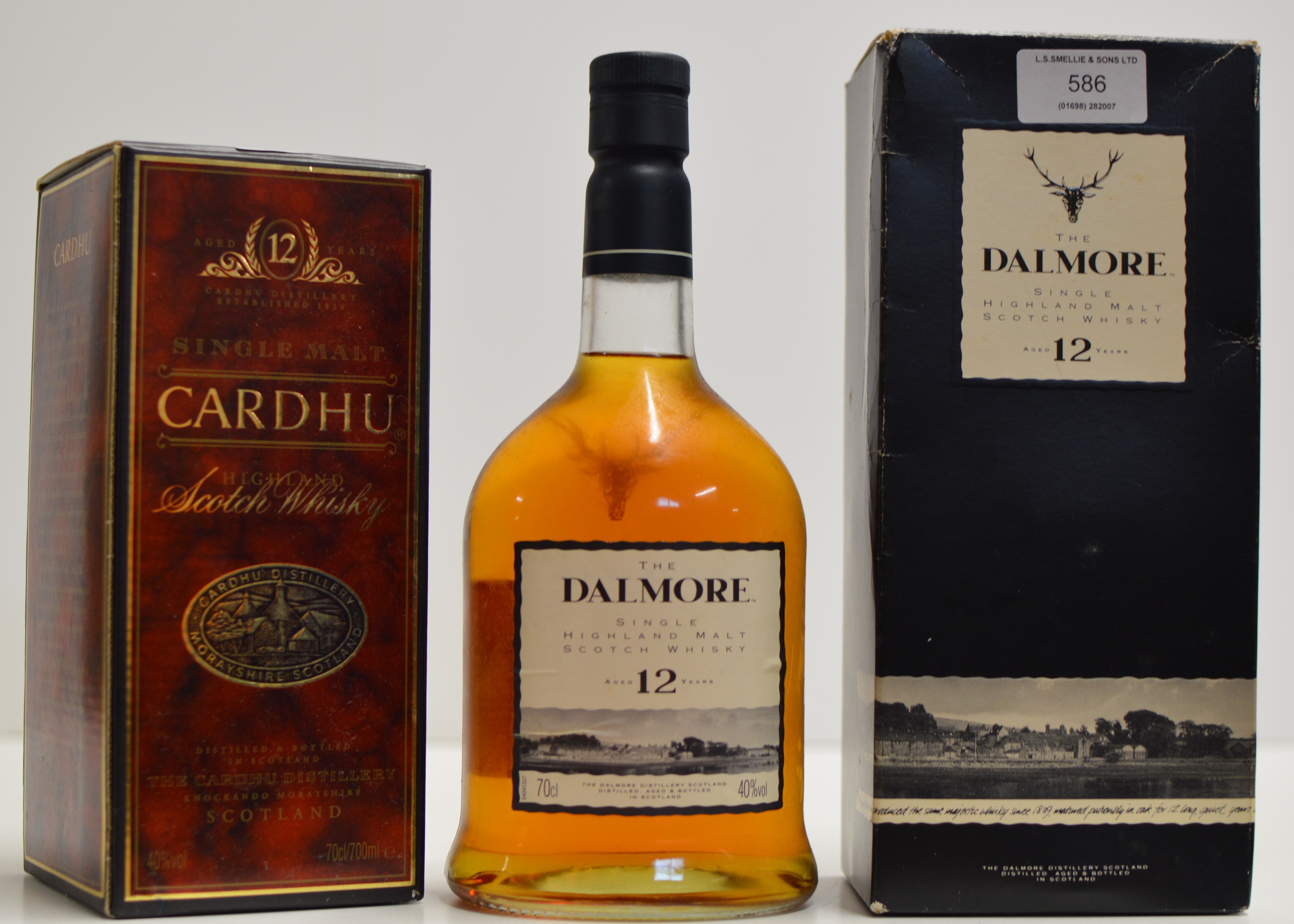 THE DALMORE AGED 12 YEARS OLD HIGHLAND SINGLE MALT SCOTCH WHISKY, WITH PRESENTATION BOX - 70CL,