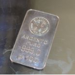 ITALIAN SILVER INGOT