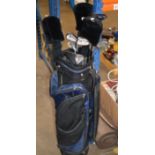 GOLF BAG WITH QUANTITY CLUBS