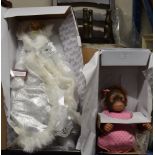 2 BOXED DOLLS