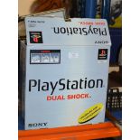 SONY PLAYSTATION 1 CONSOLE WITH ORIGINAL BOX