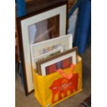 QUANTITY VARIOUS FRAMED PICTURES